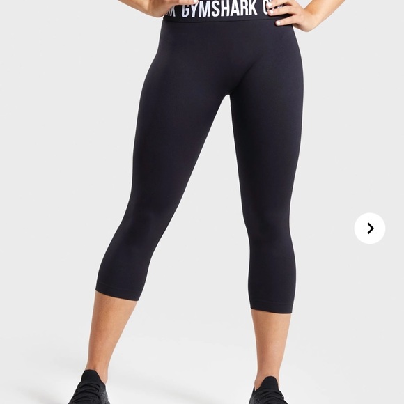 Brand New Gymshark Fit Cropped Leggings - Picture 4 of 4